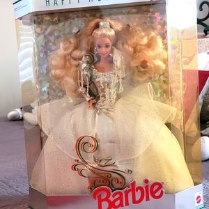 Holiday Barbies....1992